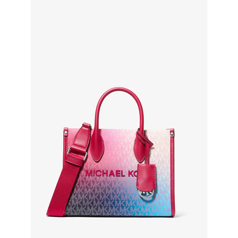 mk785381552_0_webp.webp Michael Kors Bolso bandolera Mirella sombreado y distintivo | Dk Raspberry Mult