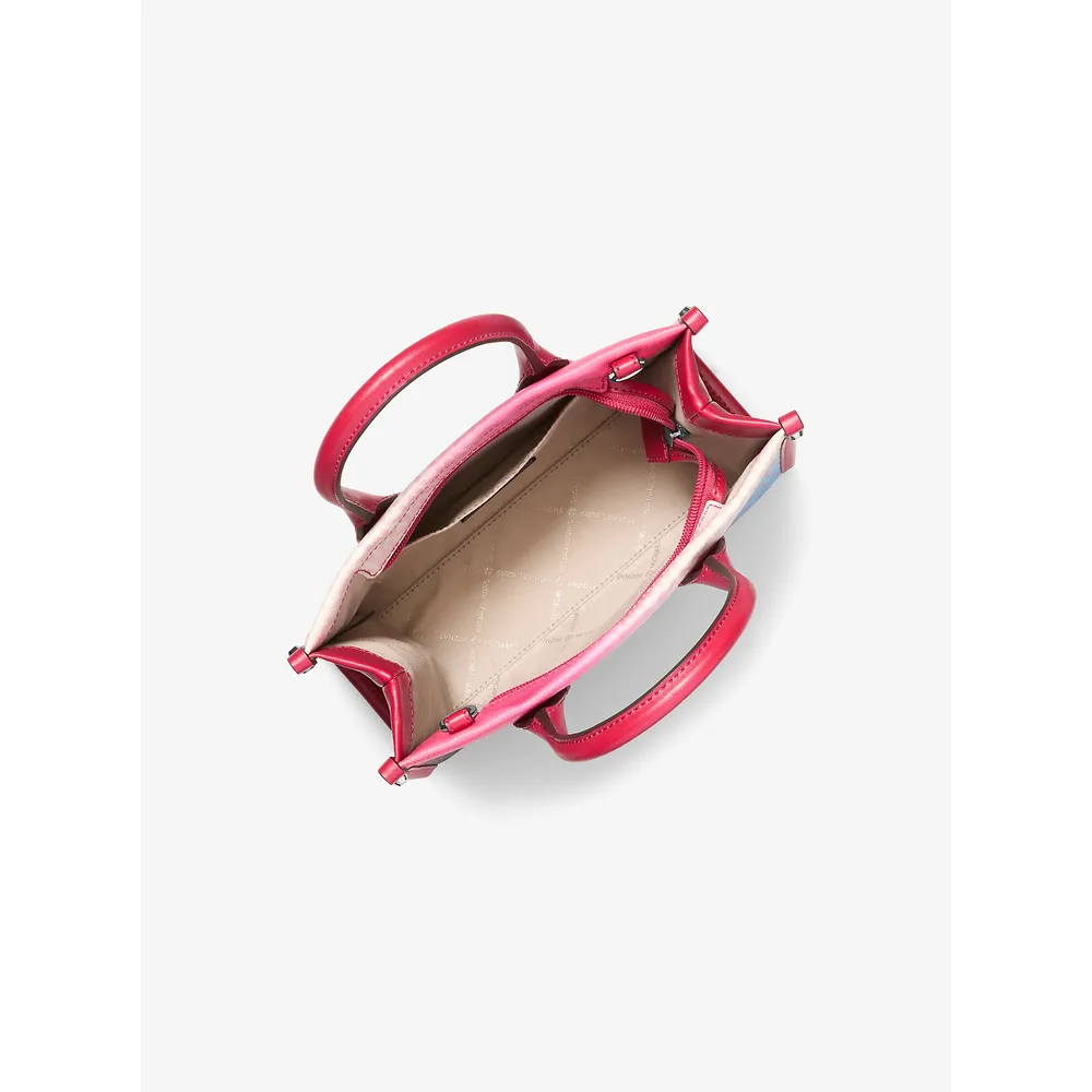 mk785381552_1_webp.webp Michael Kors Bolso bandolera Mirella sombreado y distintivo | Dk Raspberry Mult