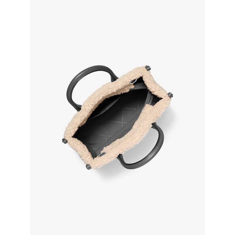 Michael Kors Bolso bandolera Mirella de piel sintética | Negro