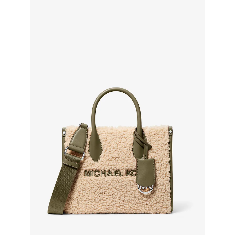 mk785381556_0_webp.webp Michael Kors Bolso bandolera Mirella de piel sintética | Aceituna
