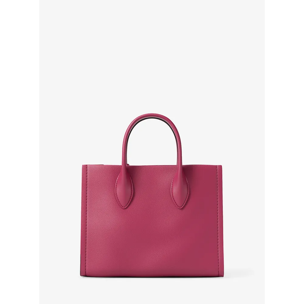 mk785381562_2_webp.webp Michael Kors Bolso bandolera convertible Mirella piel granulada | Dk Raspberry