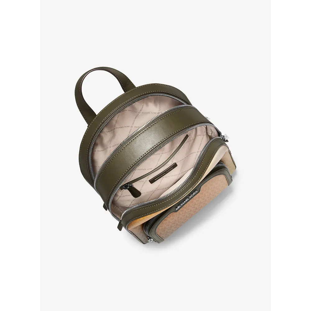 Michael Kors Mochila Jaycee con logo de la firma | Aceituna