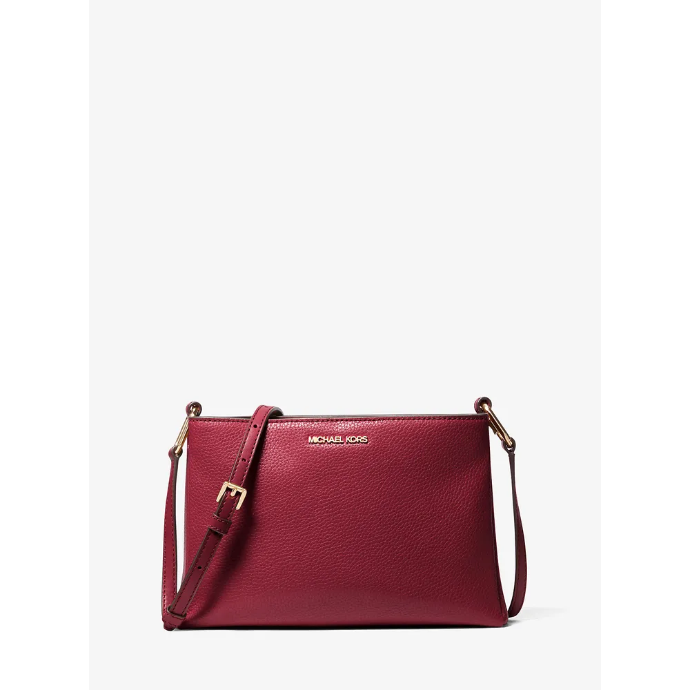 Michael Kors Bolso Trisha de piel granulada | Cereza