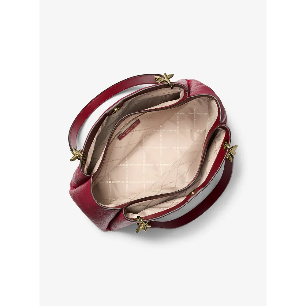 Michael Kors Bolso Trisha' de piel granulada | Cereza
