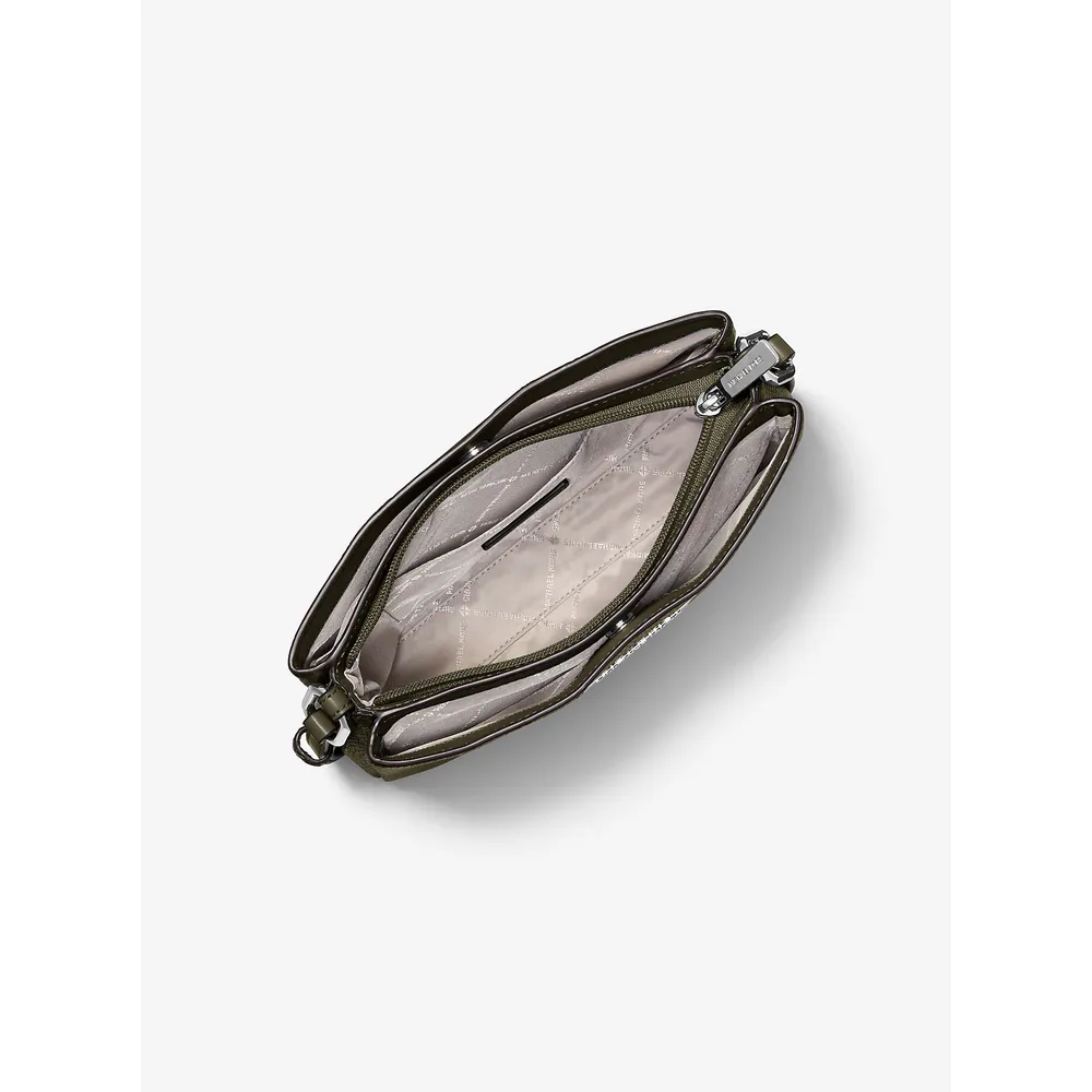 Michael Kors Bolso Trisha de piel granulada | Aceituna