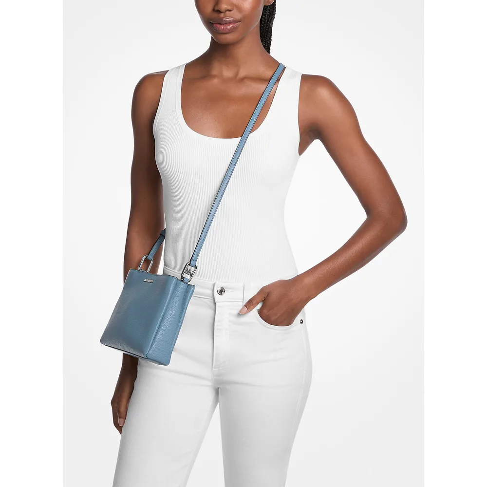 Michael Kors Bolso Trisha de piel granulada | Cornflower