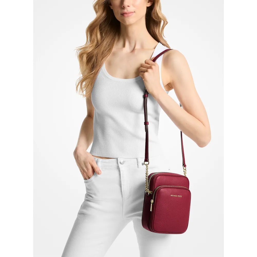 Michael Kors Bolso Jet Set Trave´l de piel granulada | Cereza