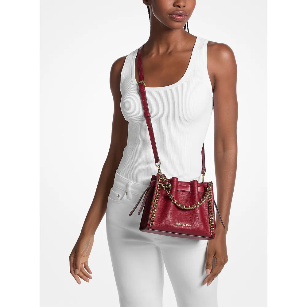 Michael Kors Bolso bandolera con cadena Mina | Cereza