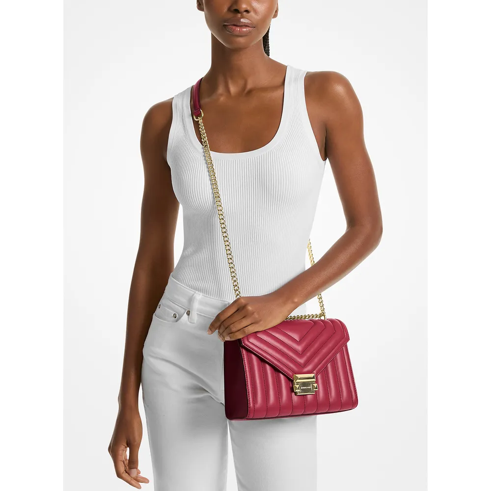 mk785381643_2_webp.webp Michael Kors Bolso acolchado Whitney | Cereza