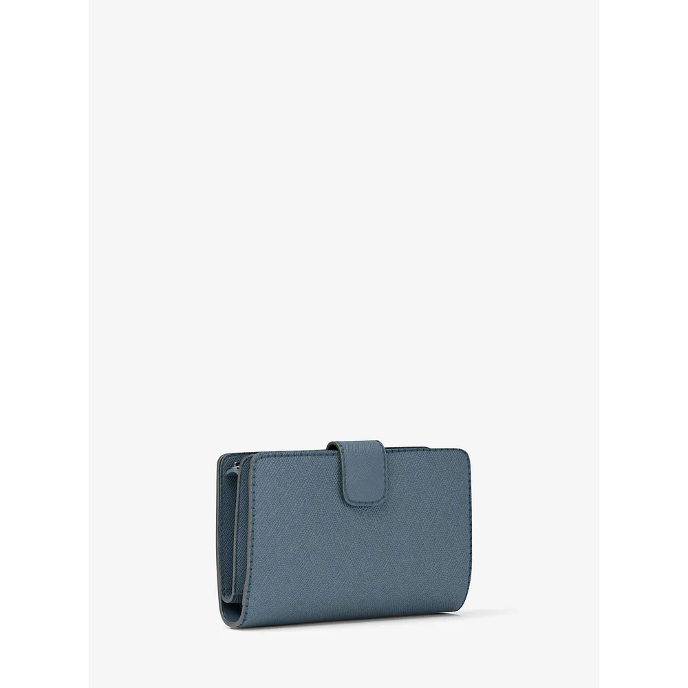 Michael Kors Cartera de piel saffiano | Cornflower