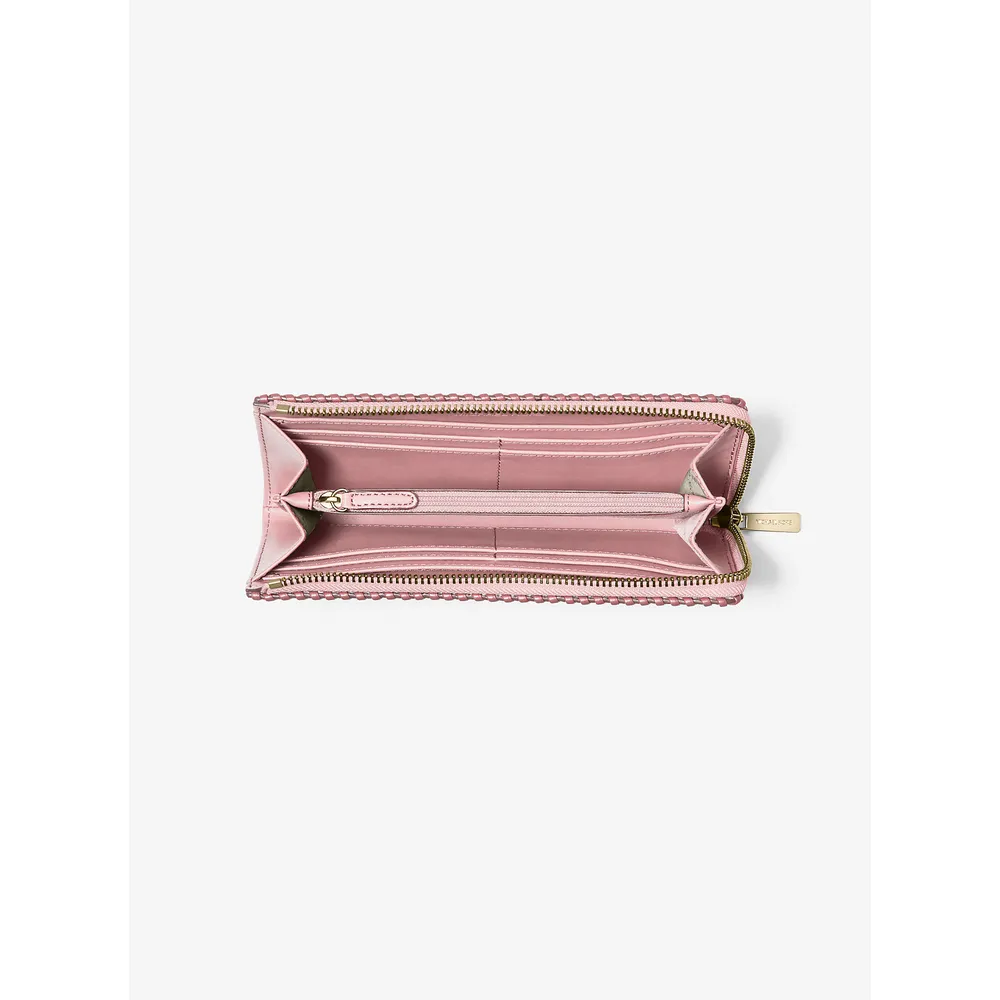 mk785381696_1_webp.webp Michael Kors Cartera Jet Set Travel de piel granulada | Powder Blush