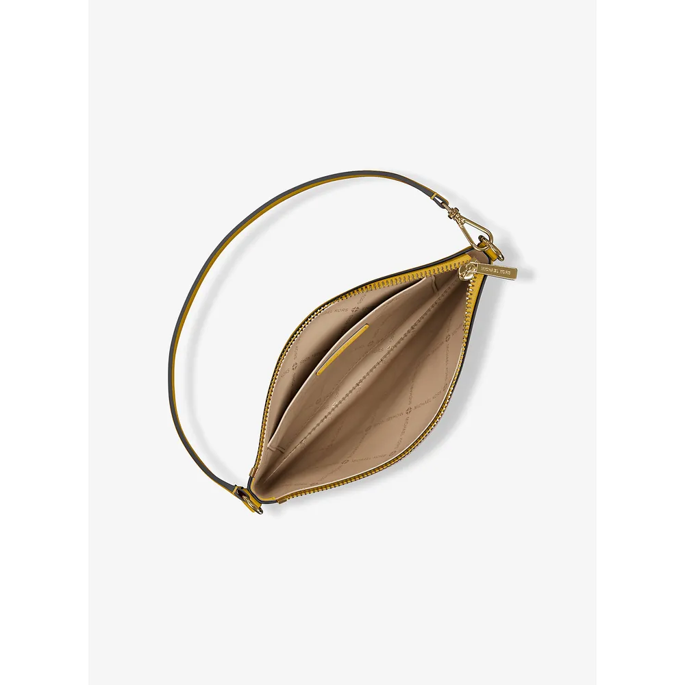 Michael Kors Bolso de mano convertible Jet Set de piel granulada | Miel