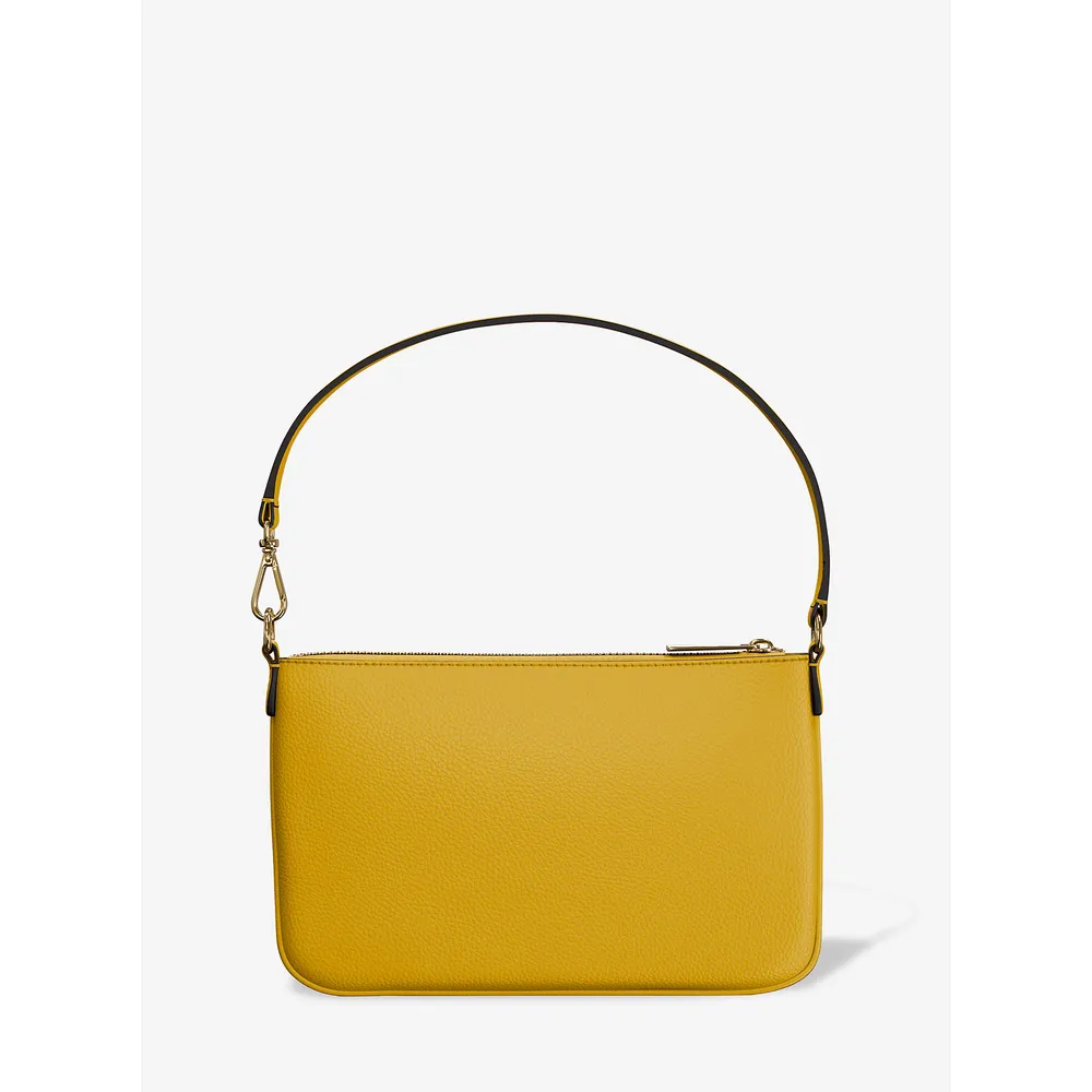 Michael Kors Bolso de mano convertible Jet Set de piel granulada | Miel
