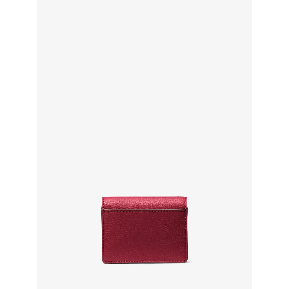 Michael Kors Cartera de piel granulada Carson | Cereza