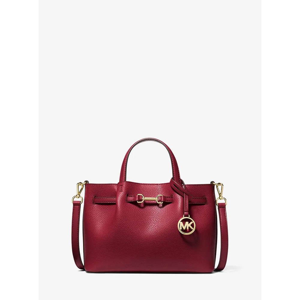 Michael Kors Bolso Carson de piel granulada | Cereza