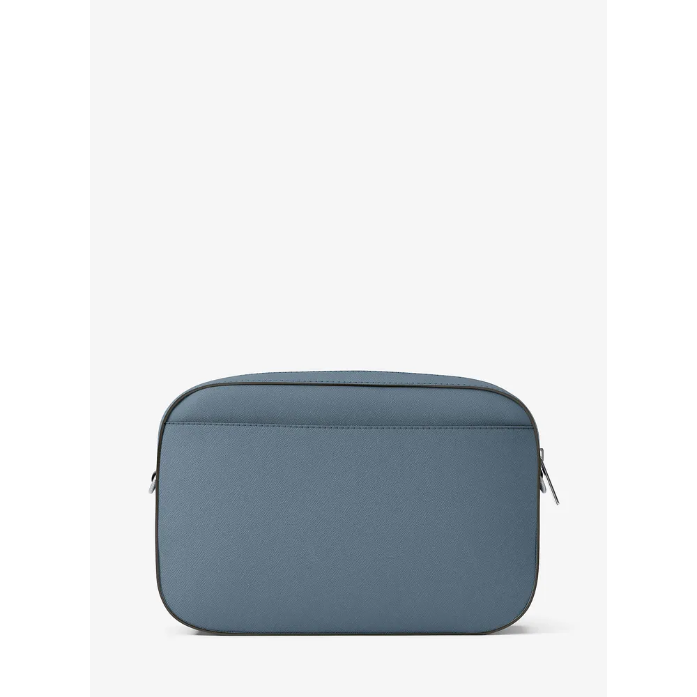 Michael Kors Bolso bandolera Jet Set de piel saffiano | Cornflower