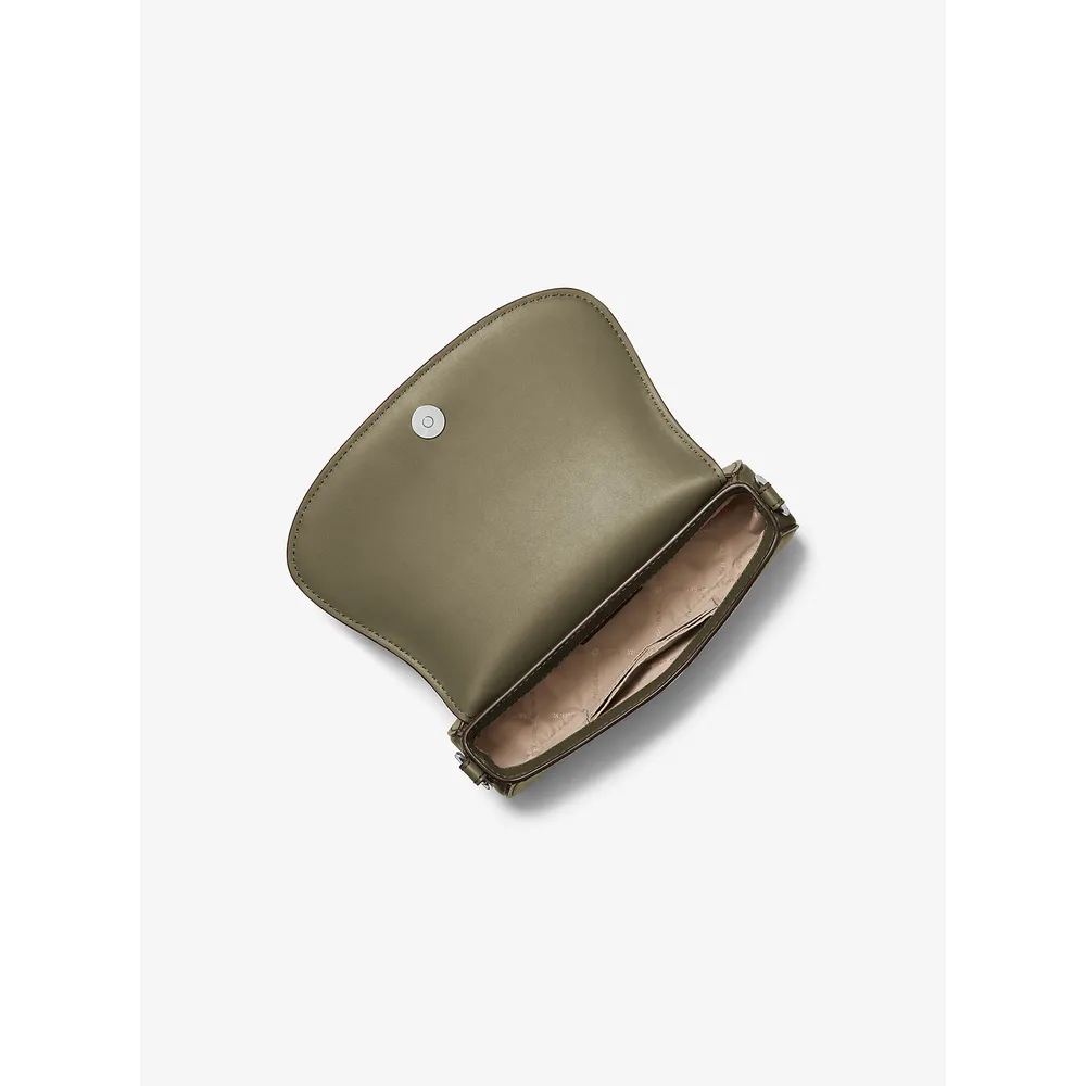mk785381905_1_webp.webp Michael Kors Bolso bandolera piel Mila | Aceituna