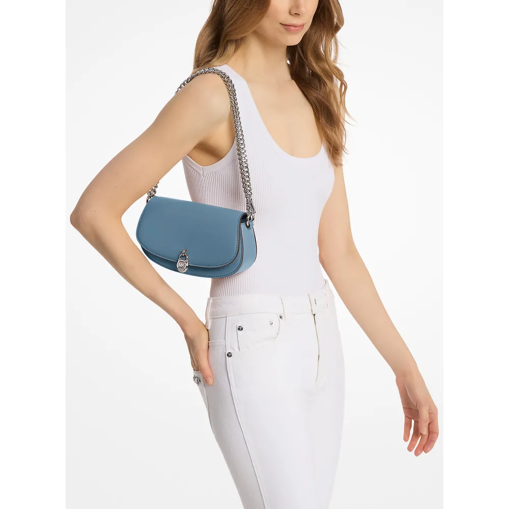 Michael Kors Bolso bandolera piel Mila | Cornflower