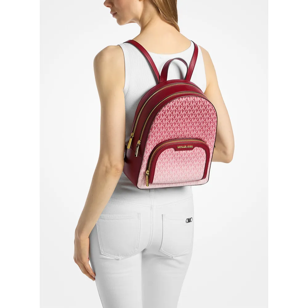Michael Kors Mochila Jaycee con logo de la firma | Cereza
