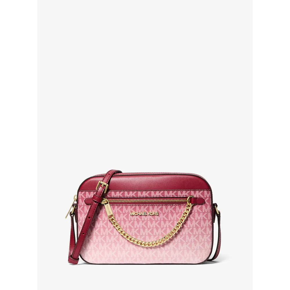 mk785384316_0_webp.webp Michael Kors Bolso bandolera Jet Set con logo de la firma | Cereza