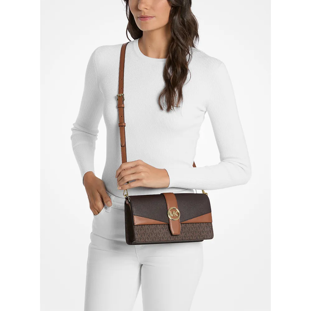 Michael Kors Bolso bandolera convertible Greenwich | Marrón