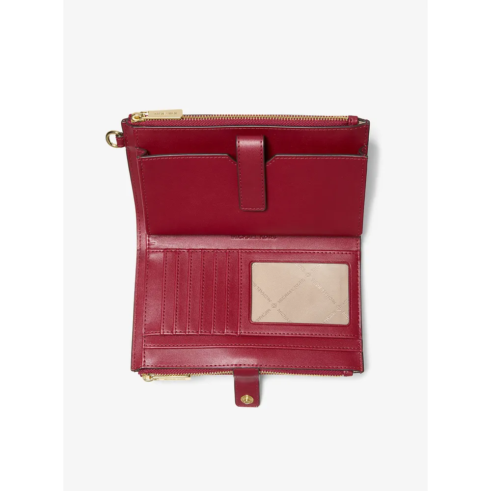 Michael Kors Bolso de mano Jet Set con logotipo exclusivo | Cereza