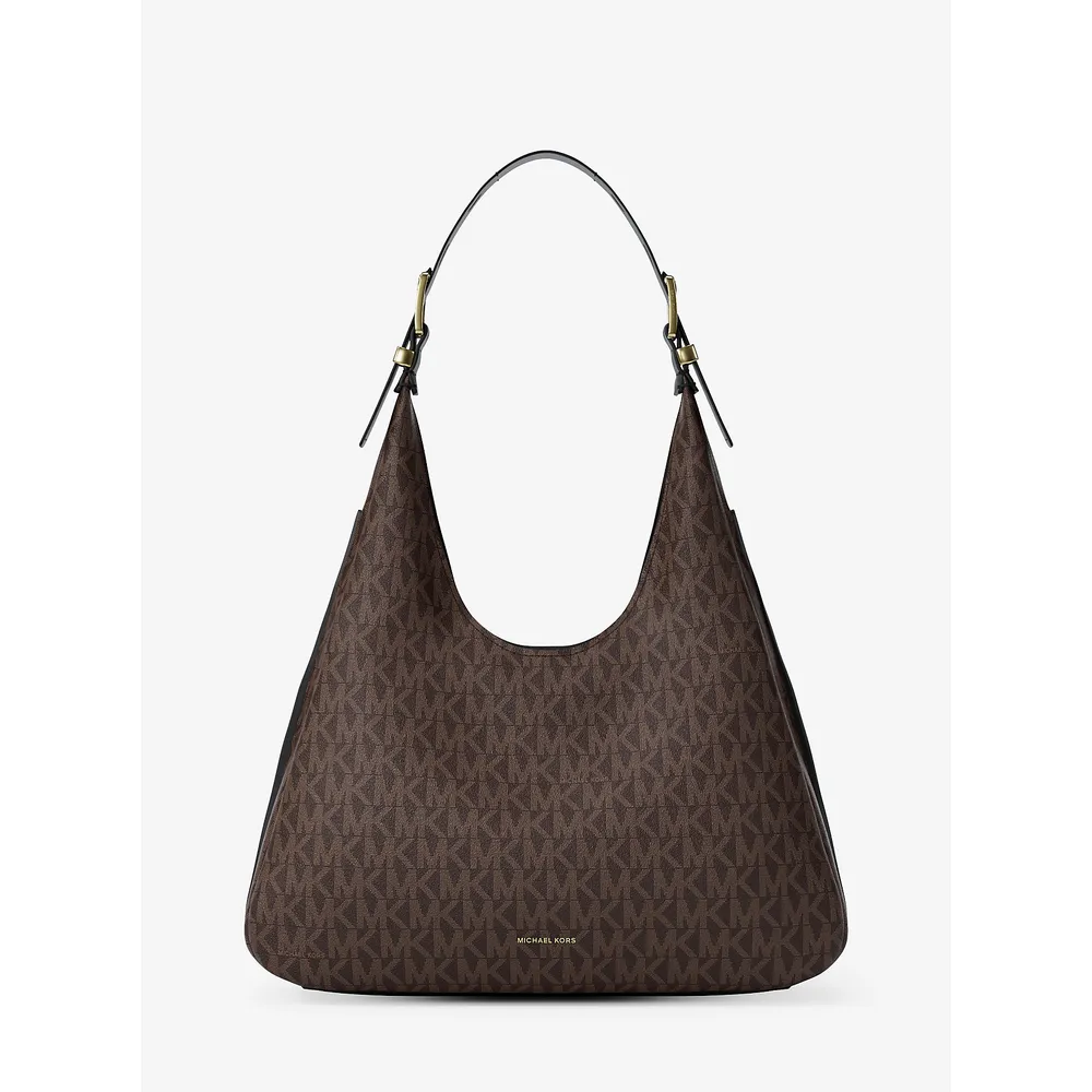 Michael Kors Bolso con logotipo de la firma Nolita' | Marrón/Negro