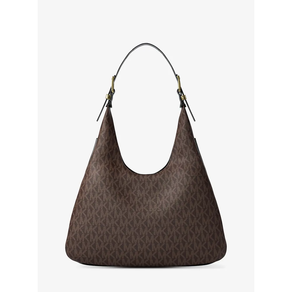 Michael Kors Bolso con logotipo de la firma Nolita' | Marrón/Negro