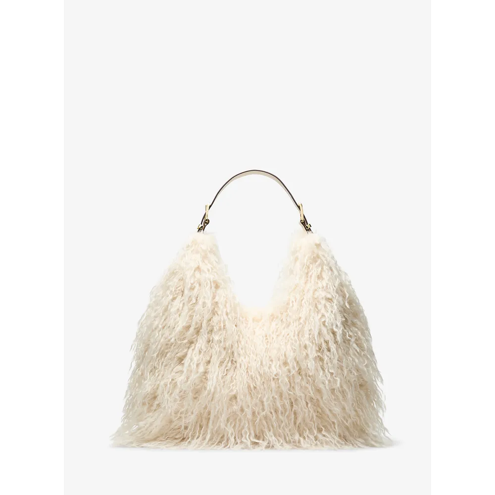 Michael Kors Bolso de piel sintética de oveja Nolita | Natural