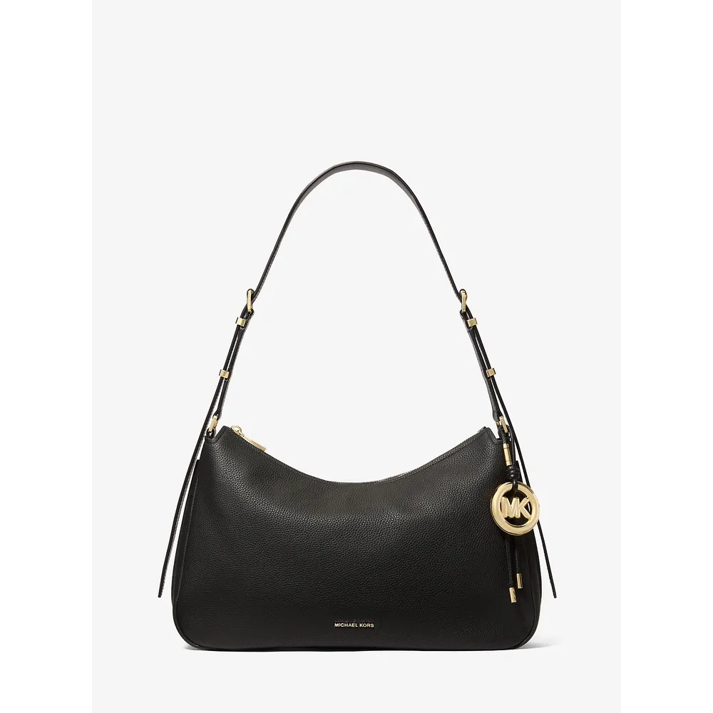 mk785397196_0_webp.webp Michael Kors Bolso de piel granulada Nolita | Negro