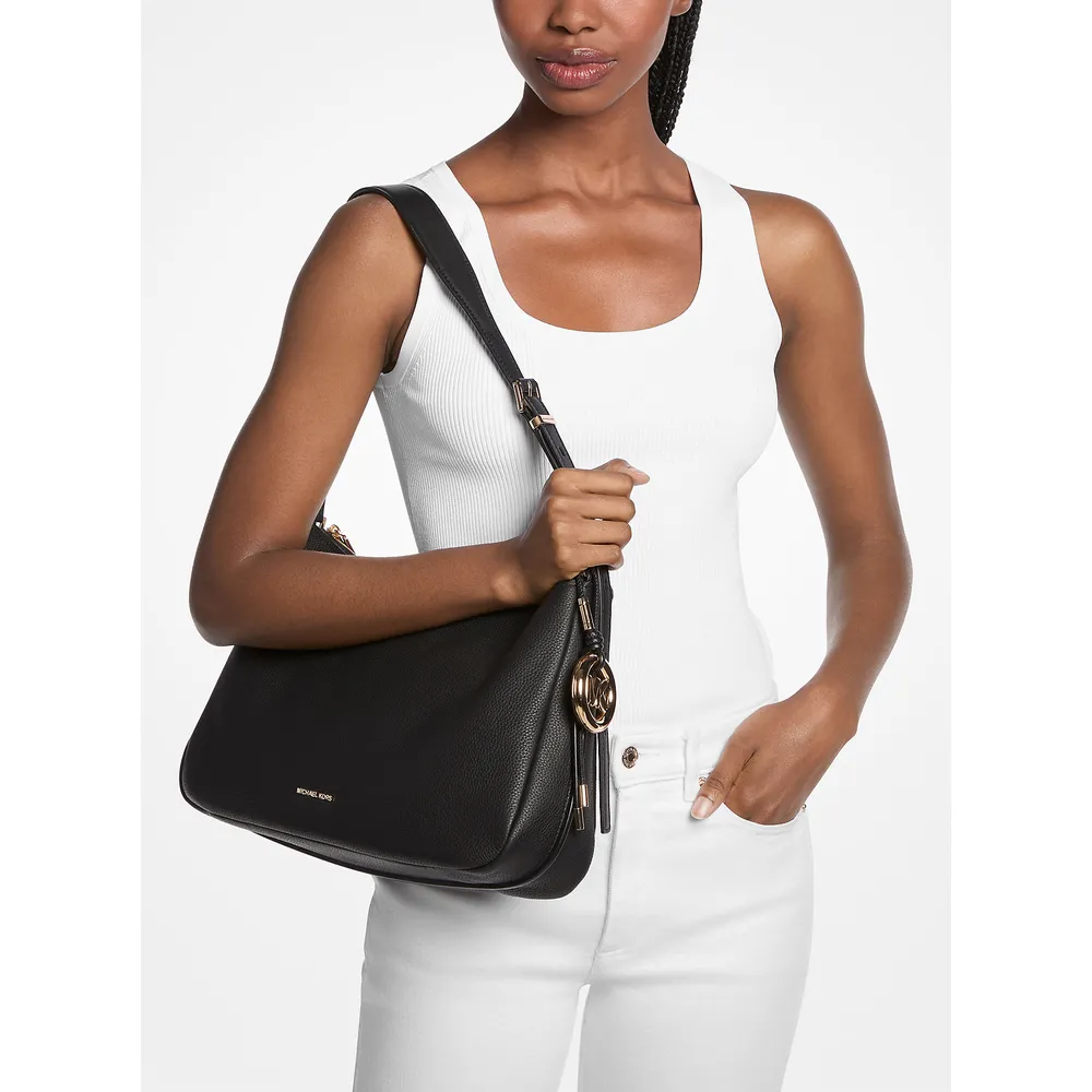 Michael Kors Bolso de piel granulada Nolita | Negro