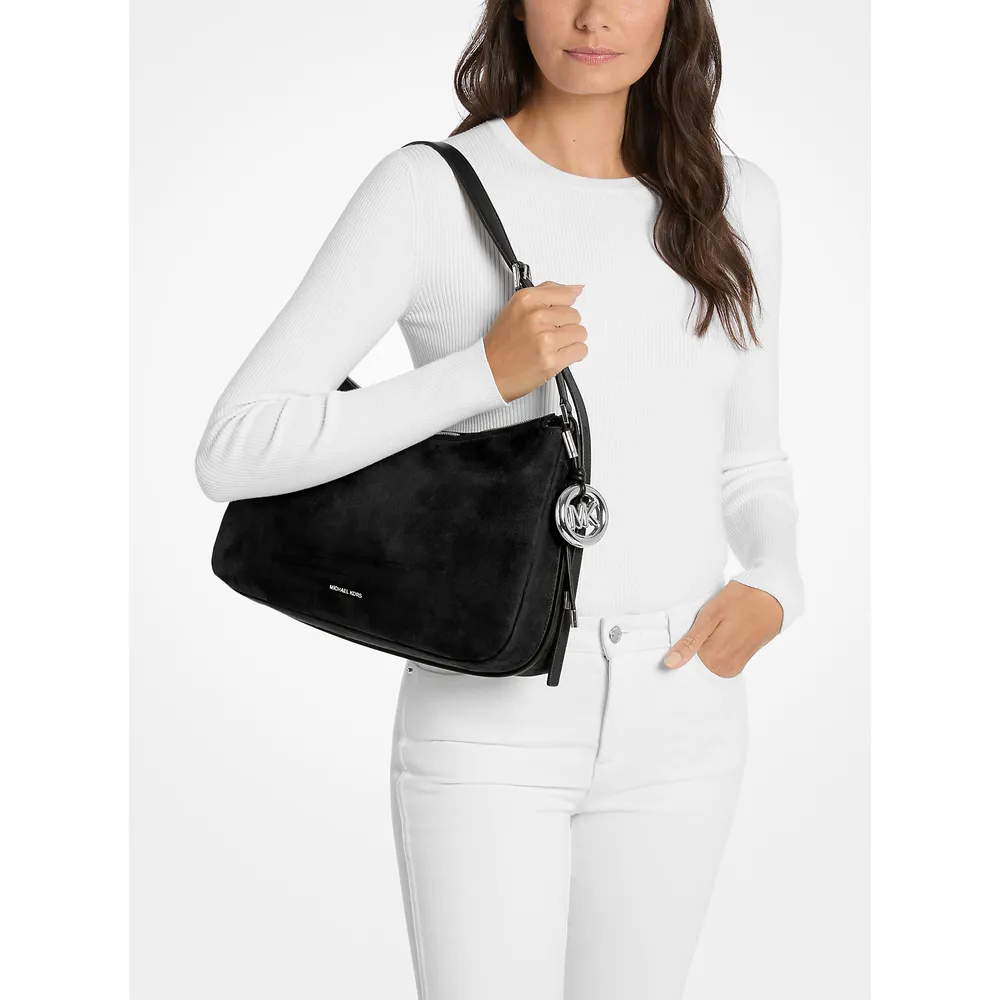 mk785397367_2_webp.webp Michael Kors Bolso de nobuk Nolita | Negro