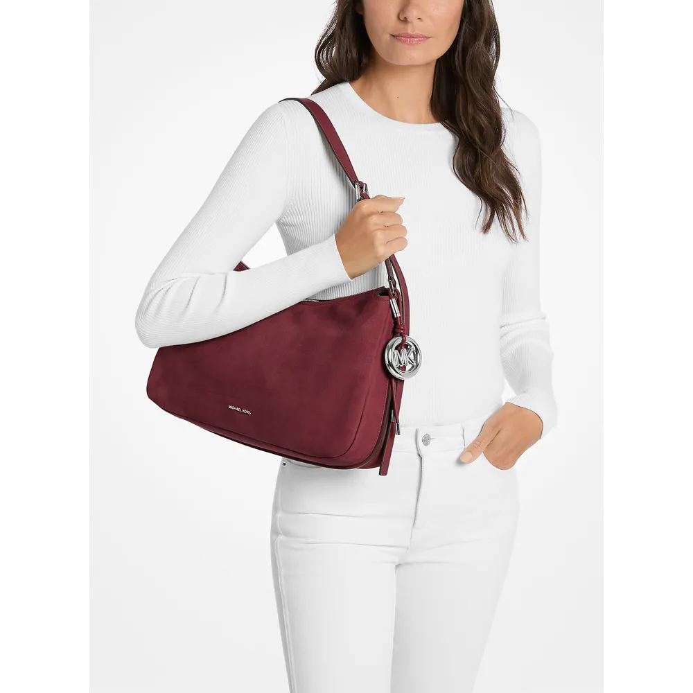 Michael Kors Bolso de nobuk Nolita | Vino