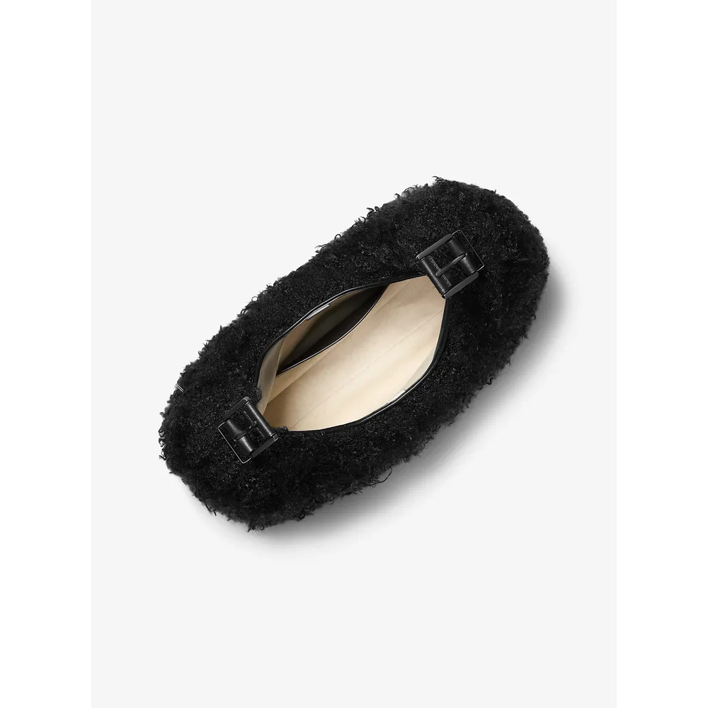 Michael Kors Bolso de piel sintética de oveja Nolita | Negro