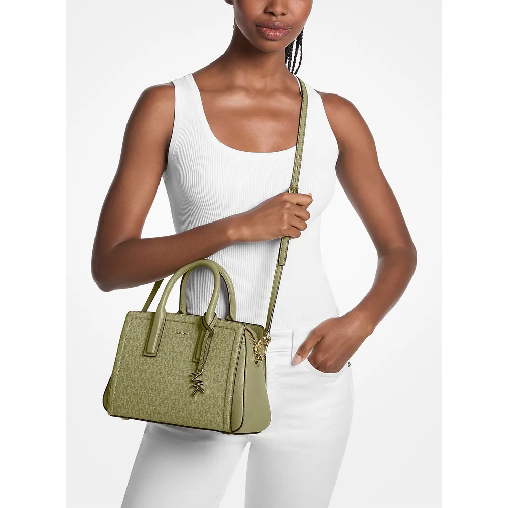 Michael Kors Bolso Laila con el logotipo de la firma | Pistacho