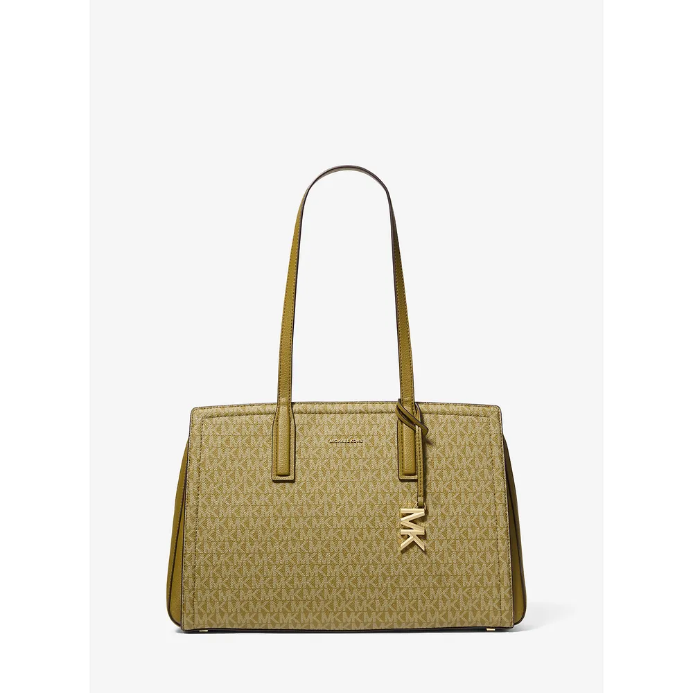 Michael Kors Bolso tote Bolso Laila con logotipo de la firma | Pistacho