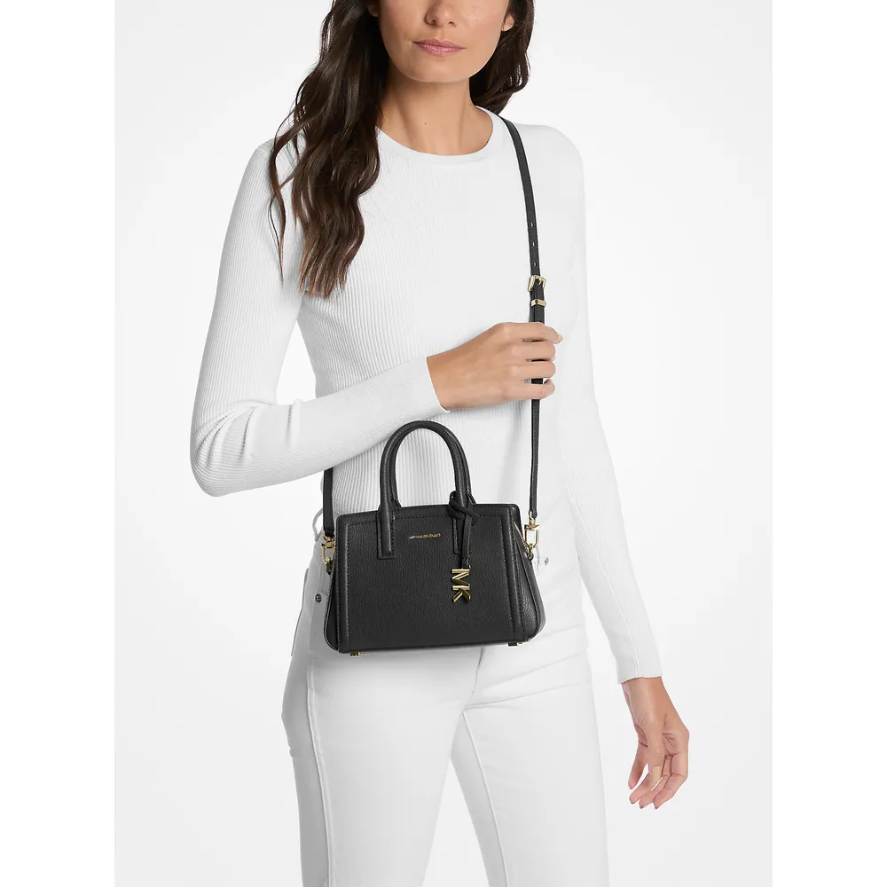 Michael Kors Bolso bandolera de piel Laila | Negro