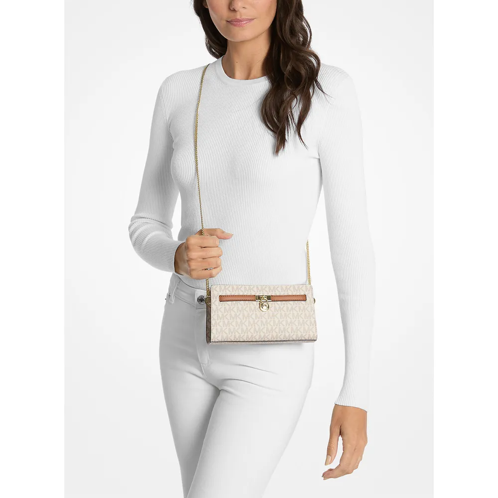 Michael Kors Bolso bandolera Hamilton Moderne | Vainilla