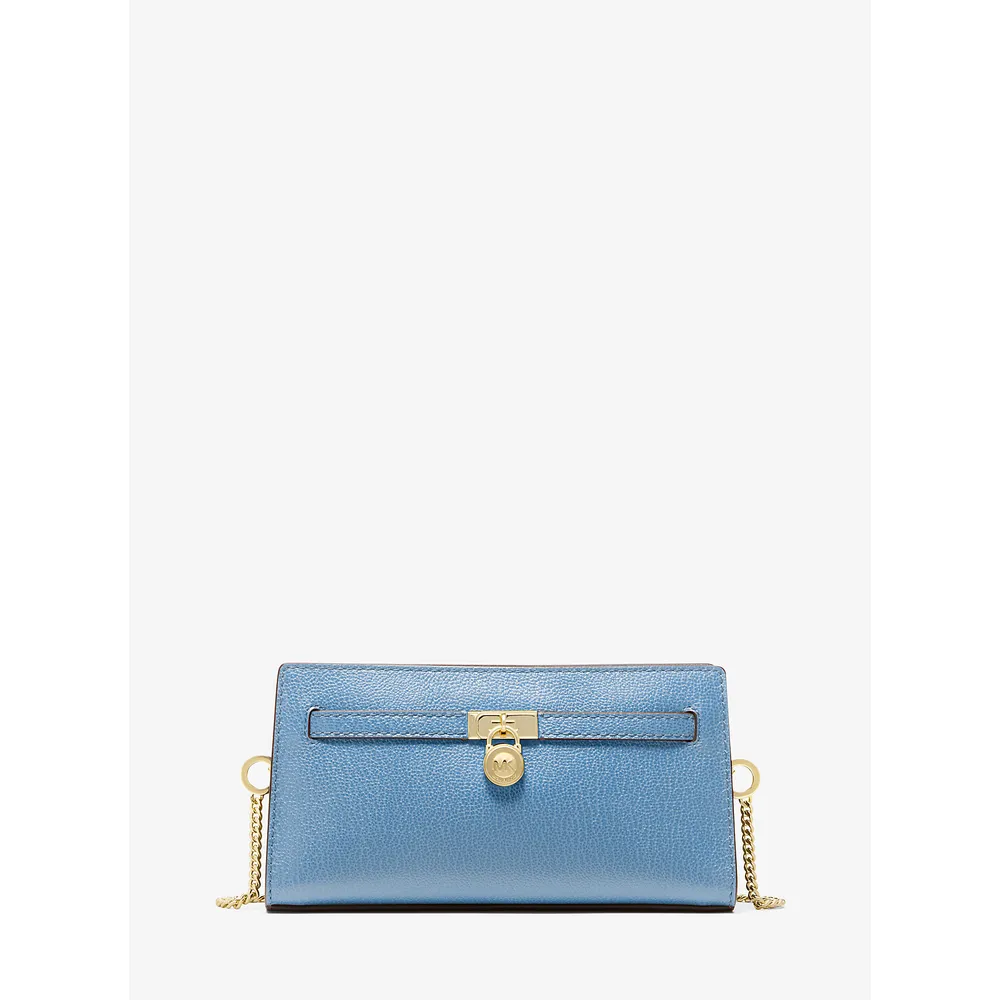 Michael Kors Bolso bandolera piel Hamilton Moderne | Azul francés
