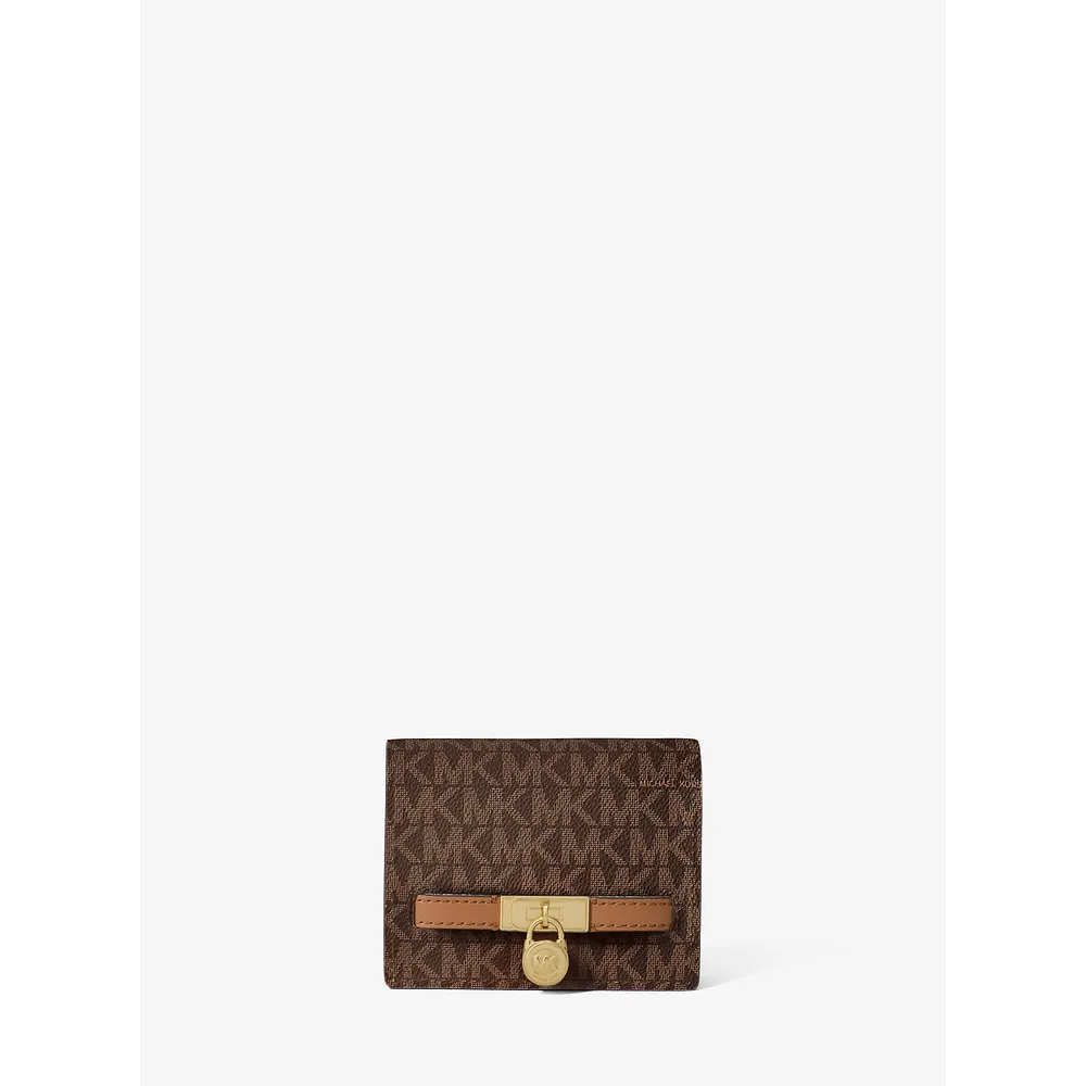 Michael Kors Cartera con logotipo de la firma Hamilton Moderne | Brn/Bellota