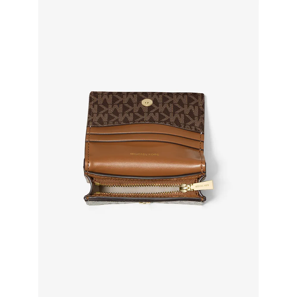 mk785398849_1_webp.webp Michael Kors Cartera con logotipo de la firma Hamilton Moderne | Brn/Bellota