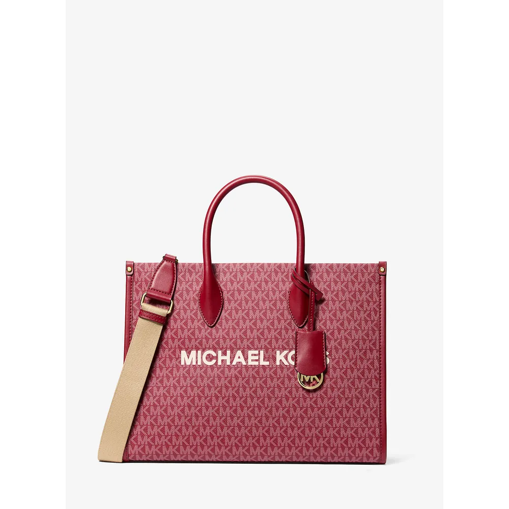 Michael Kors Bolso tote Bolso metálico Mirella de la firma | Cereza