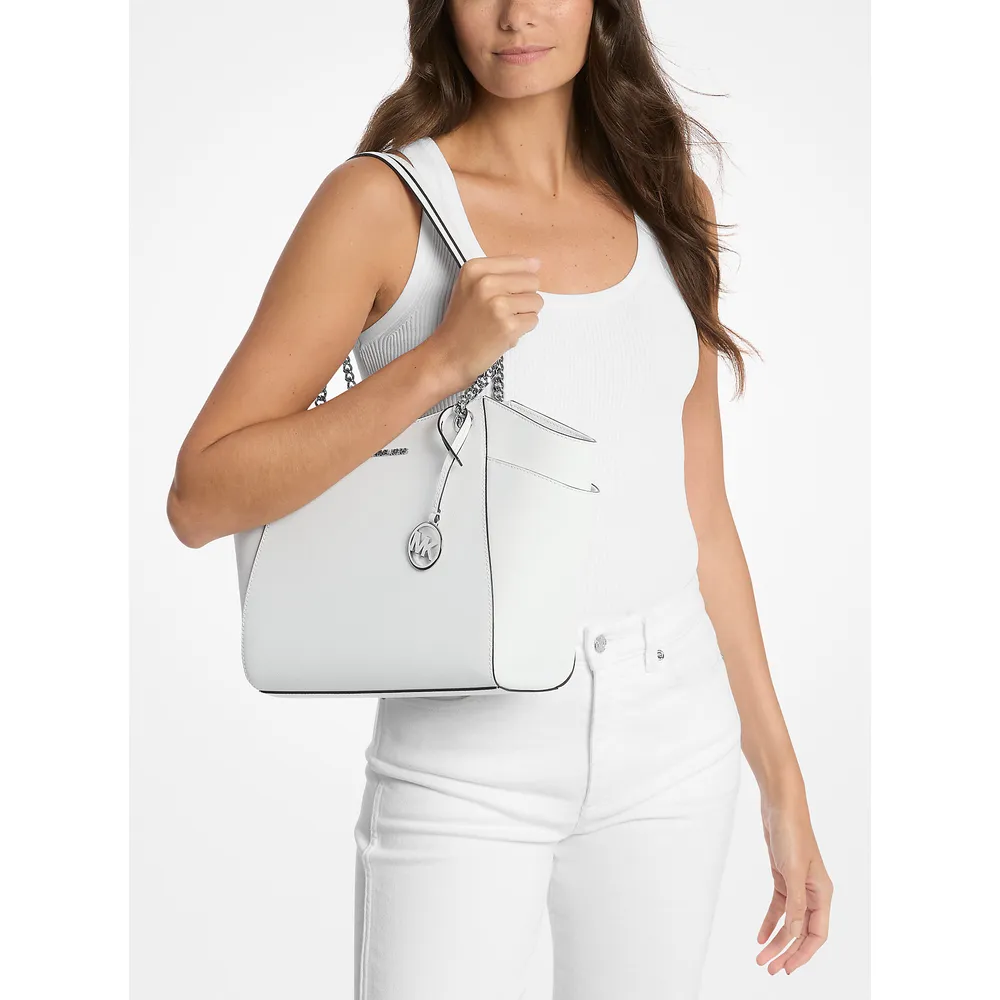 Michael Kors Bolso Saffiano Jet Set | Optic White