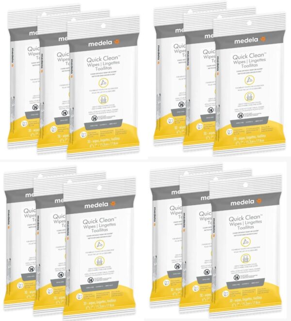 TOALLITAS DE LIMPIEZA RÁPIDA - MEDELA QUICK CLEAN 360 PZS