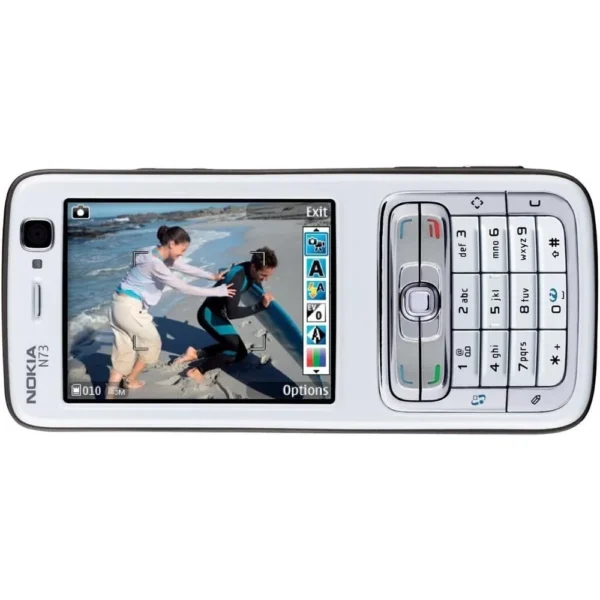 CELULAR NOKIA N73 DIGITAL | PLATA/CIRUELA