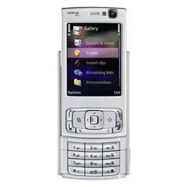 CELULAR NOKIA N95 DIGITAL | PLATA/CIRUELA