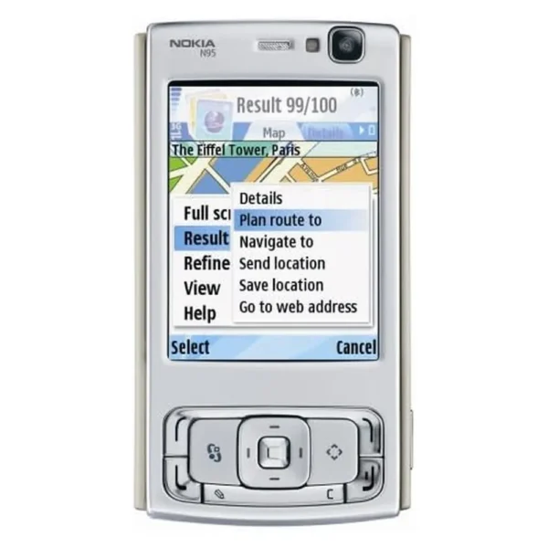 CELULAR NOKIA N95 DIGITAL | PLATA/CIRUELA