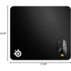 MOUSEPAD QCK LARGE HEAVY STEELSERIES | NEGRO