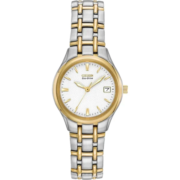 RELOJ CITIZEN ANALÓGICO ECO-DRIVE MUJER | BLANCO