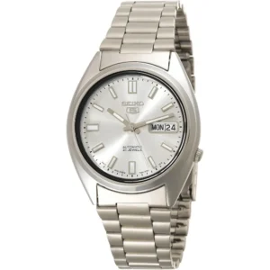 RELOJ SEIKO 5 DE ACERO INOXIDABLE PARA HOMBRE | PLATA